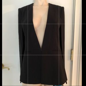 BCBGMAXAZRIA ‘UPAS’ cape jacket size XXS in black